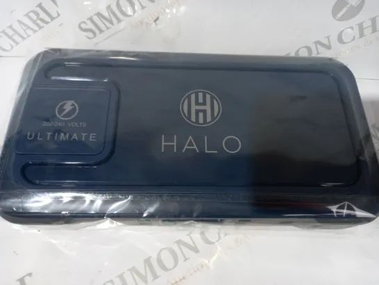 BOXED HALO BOLT ULTIMATE POWER BANK W/JUMP STARTER AIR COMPRESSOR & AC OUTLET