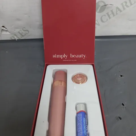 BOXED SIMPLY BEAUTY SINGLE HAIR EPILATOR IN ROSE GOLD