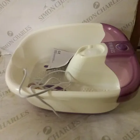 HOMEDICS BUBBLEMATE FOOT SPA AND MASSAGER