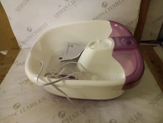 HOMEDICS BUBBLEMATE FOOT SPA AND MASSAGER