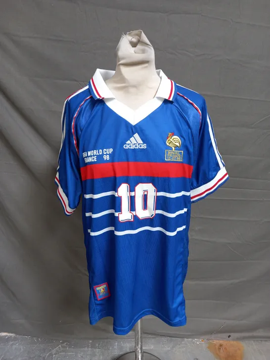 ADIDAS FIFA WORLD CUP FRANCE 1998 - ZIDANE 10 - MEDIUM