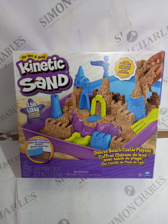 KINETIC SAND DELUXE BEACH CASTLW PLAYSET