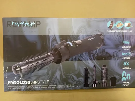 BOXED REVAMP PROGLOSS AIRSTYLE PROFESSIONAL 1200W AIR STYLER