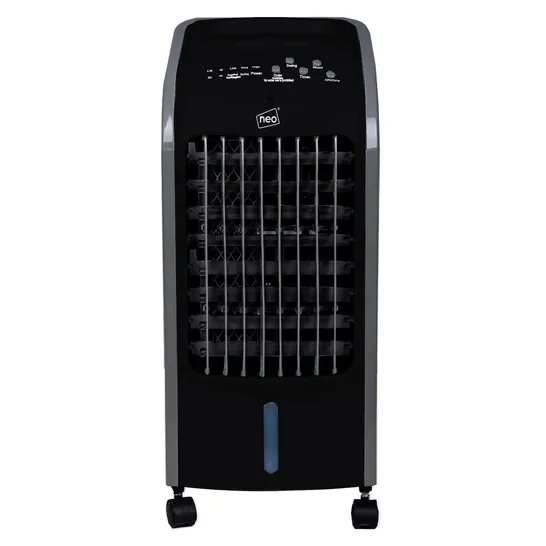 NEO 4L 80W OSCILLATING AIR ICE WATER EVAPORATIVE MINI PORTABLE AC CON CONDITIONING COOL COOLER FAN REMOTE (1 BOX)