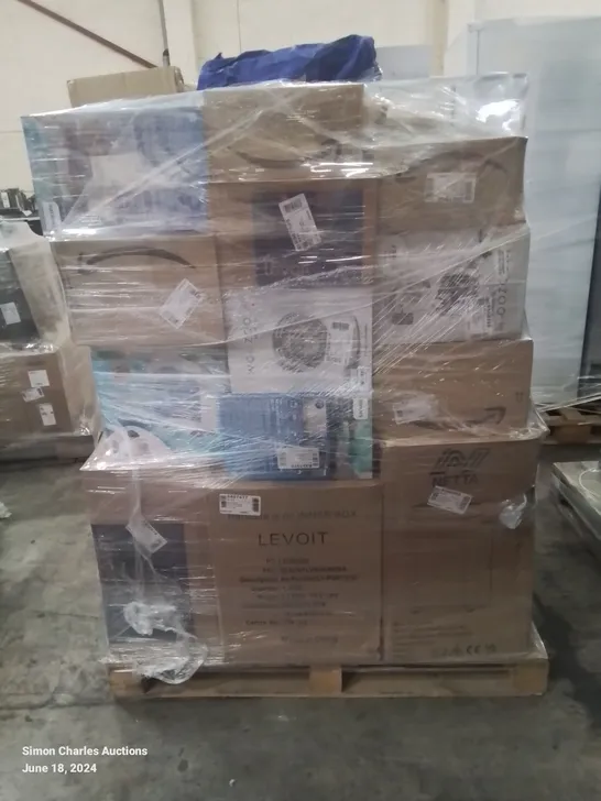 PALLET OF APPROXIMATELY 45 UNPROCESSED RAW RETURN HOUSEHOLD AND ELECTRICAL GOODS TO INCLUDE;