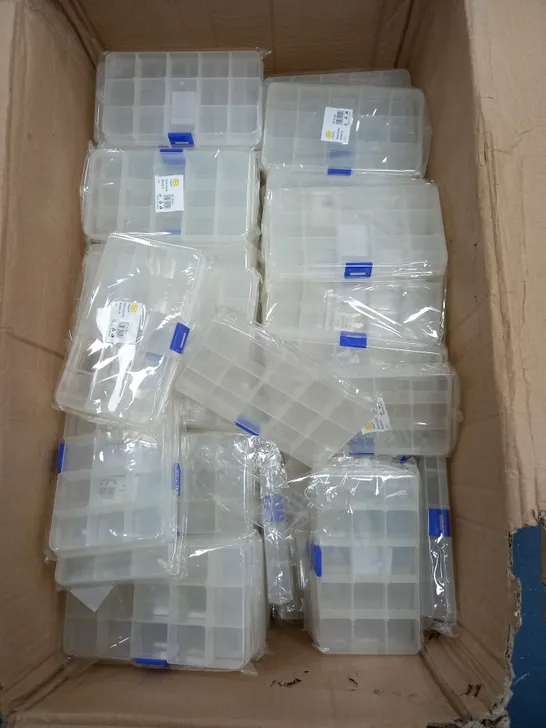 APPROXIMATELY 200 ZHENGSHI CLEAR PILL TUB  -  COLLECTION ONLY 