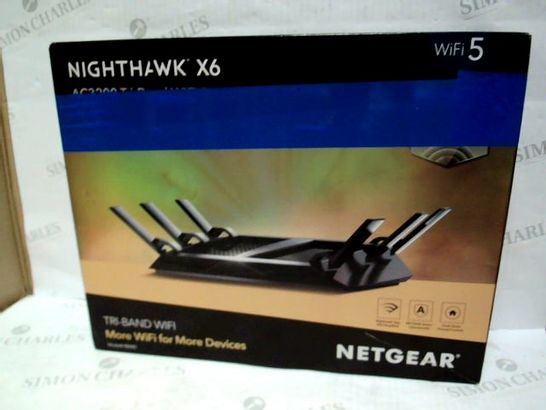 BOXED NETGEAR NIGHTHAWK X6 AC3200 TRI-BAND IF ROUTER 
