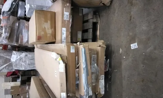 PALLET OF ASSORTED FLATPACK BOXED FURNITURE PARTS