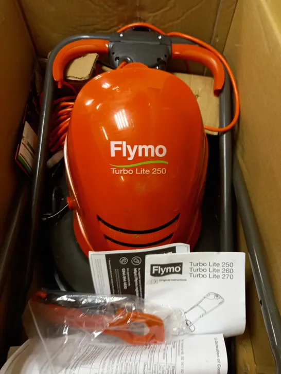 FLYMO TURBO LITE 250 ELECTRIC HOVER LAWNMOWER 