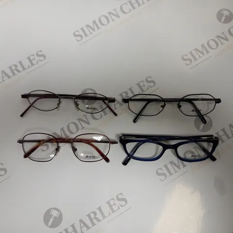 APPROXIMATELY 10 ASSORTED DE RIGO STING GLASSES TO INCLUDE MODELS 4335, 4338, 6159M, 4312 ETC. 