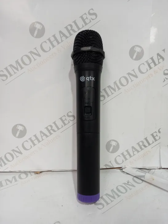 BOXED USB POWERED WIRELESS UHF MICROPHONE 