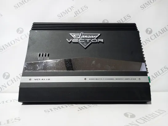 LANZAR VECTOR 2000WATTS 4 CHANNEL HIGH POWER MOSFET AMPLIFIER VCT-4110