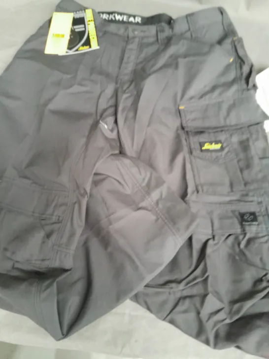 SNICKERS RIP-STOP WORKTROUSERS IN GREY - SIZE 052