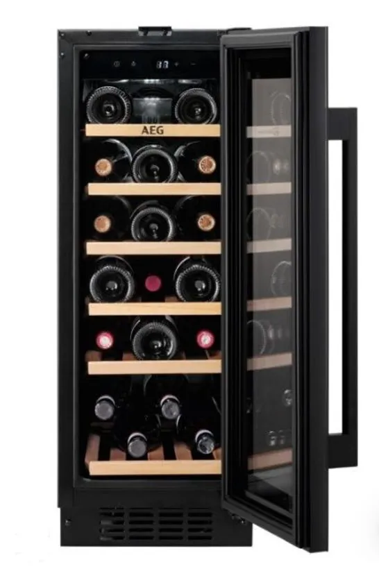 AEG AWUS020B5B INTEGRATED UNDER COUNTER 18 BOTTLE WINE CELLAR