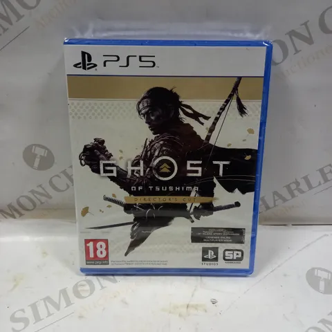 SEALED GHOST OF TSUSHIMA DIRECTORS CUT FOR PS5