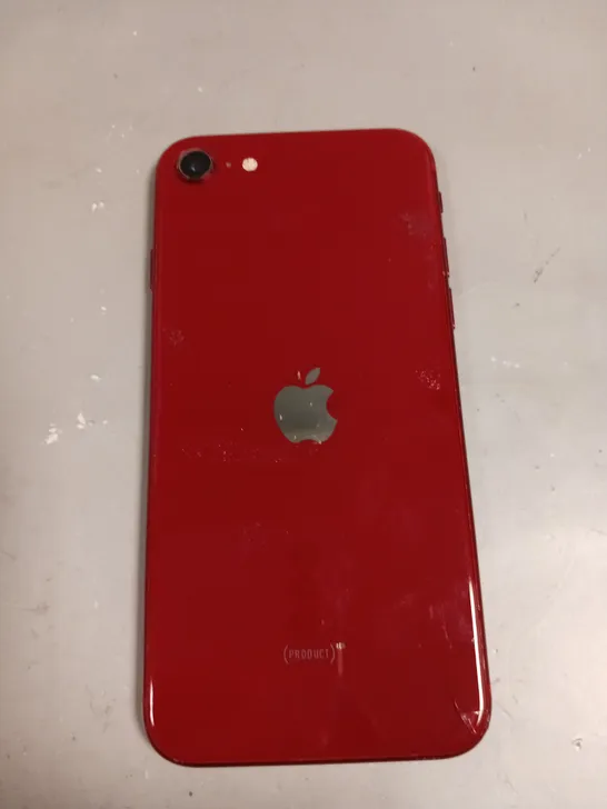 BOXED APPLE IPHONE SE SMARTPHONE - PRODUCT RED 