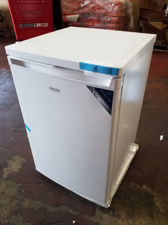 BOXED BRAND NEW ENGLISH ELECTRIC UNDER COUNTER FREEZER WHITE EEF085H