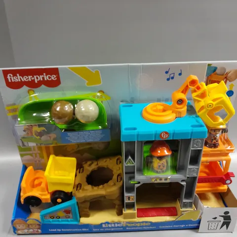 BOXED FISHER-PRICE LITTLE PEOPLE LOAD UP CONSTRUCTION SITE SET