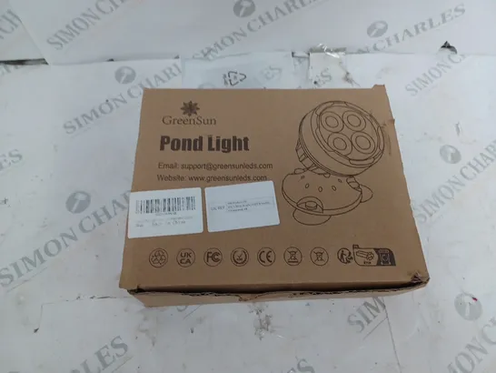 GREENSUN POND LIGHT BOXED