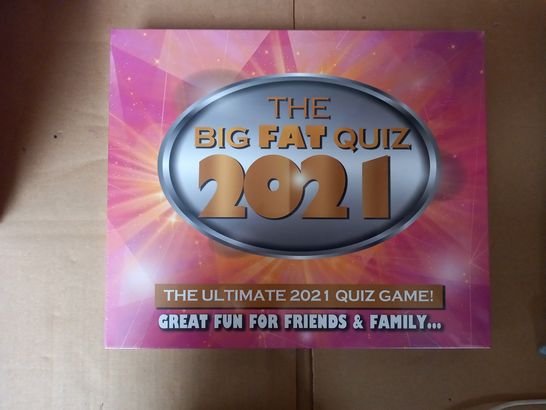 BAG OF 5 X "THE BIG FAT QUIZ 2021