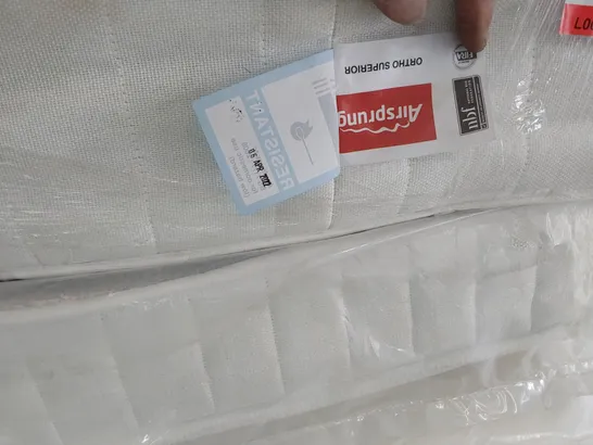 BAGGED AIRSPRUNG ORTHO SUPREME 3' SINGLE MATTRESS 