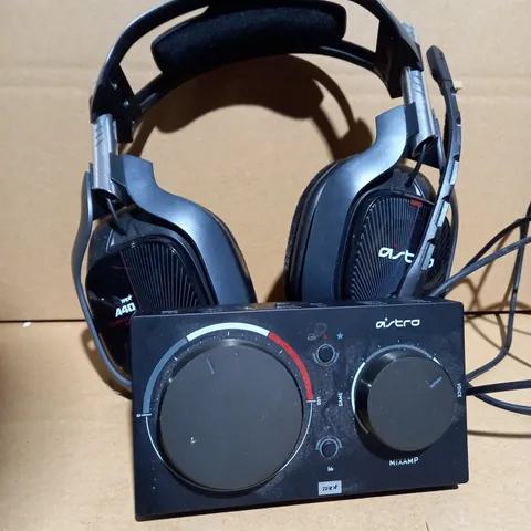 A40 TR WIRED GAMING HEADSET AND MIXAMP PRO 