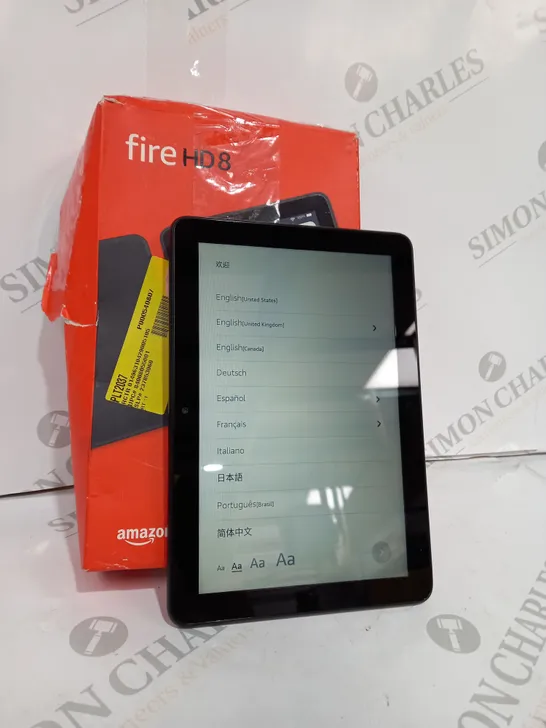 AMAZON FIRE HD 8 TABLET