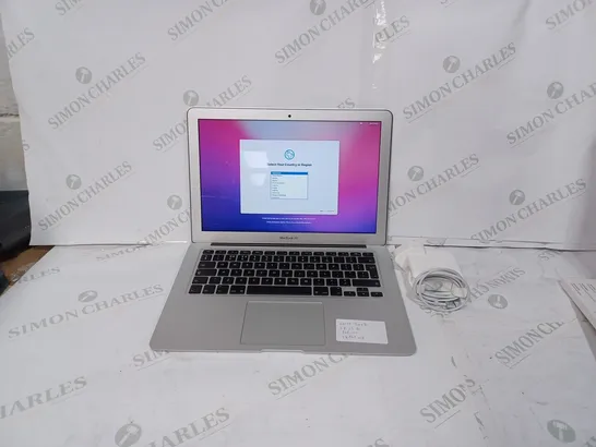 APPLE MACBOOK AIR 13INCH 2017 LAPTOP, INTEL I5 1.8GHZ DUAL CORE CPU, 8GB RAM, 128GB SSD