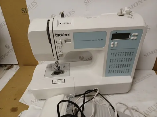 BROTHER FS-40 COMPUTERISED SEWING MACHINE 