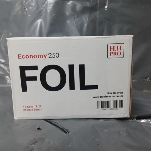 BOXED H.H PRO ECONOMY 250 FOIL 1X SILVER ROLL 250MM X 96MM