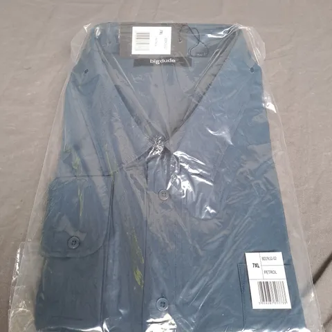 SEALED BIGDUDE NAXY POLO SHIRT - 7XL