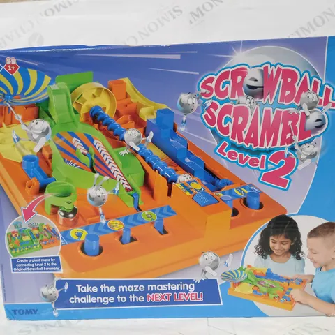 TOMY SCREWBALL SCRAMBLE LEVEL 2 GAME