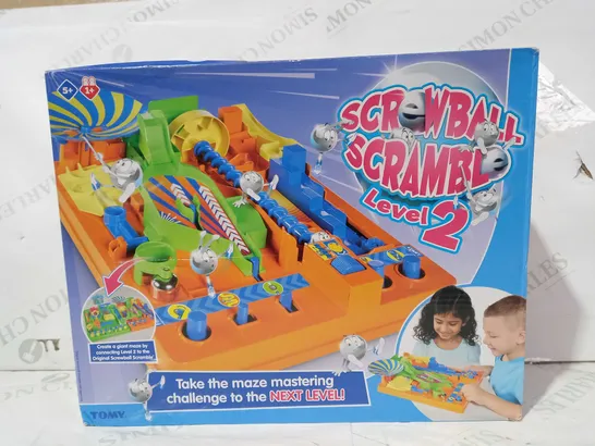 TOMY SCREWBALL SCRAMBLE LEVEL 2 GAME