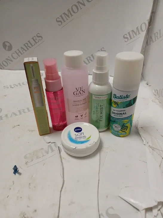 MINI BEAUTY PRODUCTS TO INCLUDE DRY SHAMPOO, ETC