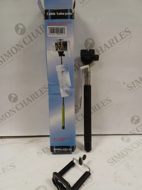 BOXED BLACK SELFIE STICK Z07-5S