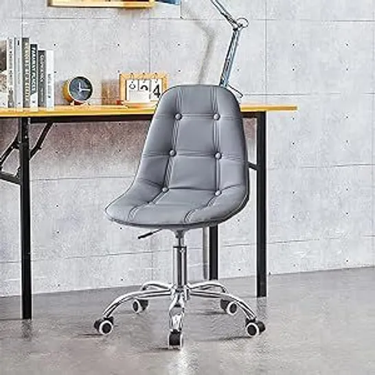 BOXED GREY OFFICE CHAIR 