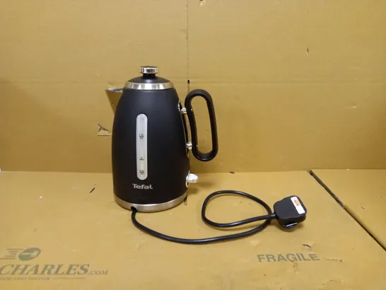 TEFAL KETTLE, RETRA, 1.7L, FAST BOIL 3000W, BLACK