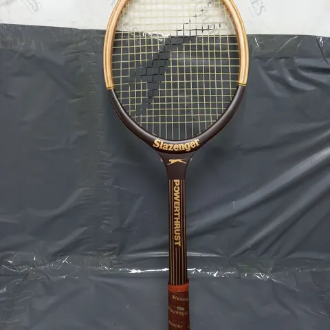 VINTAGE SLAZENGER POWERTHRUST TENNIS RAQUET