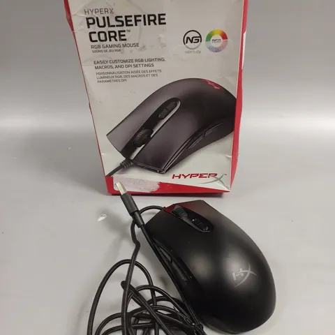BOXED HYPER X PULSEFIRE CORE RGB GAMING MOUSE 