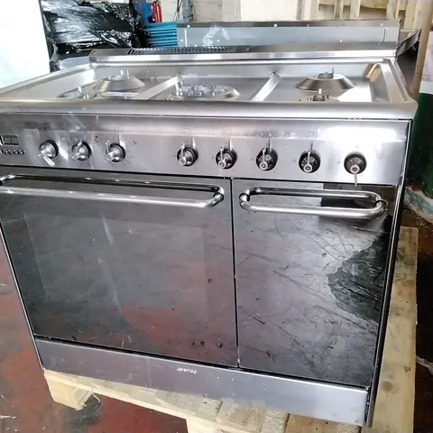 SMEG CG92PX9 90CM DUAL FUEL COOKER