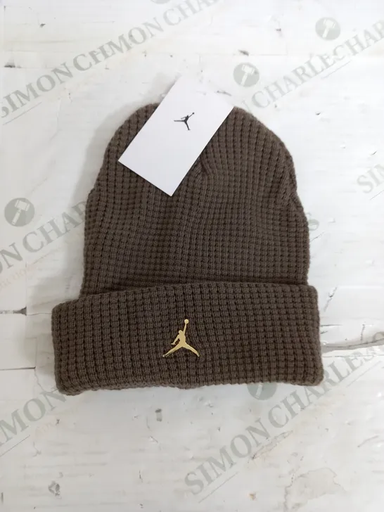 JORDAN KHAKI BEANIE 