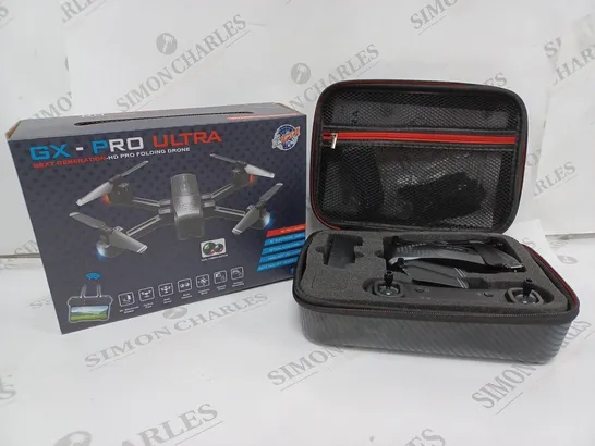 BOXED RDM GX-PRO ULTRA NEXT GENERATION HD PRO FOLDING DRONE 