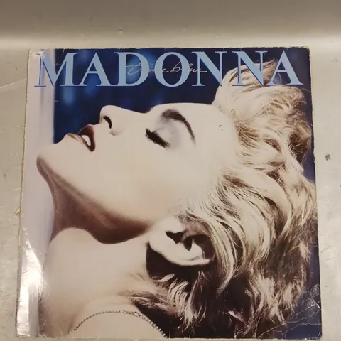 MADONNA TRUE BLUE VINYL 