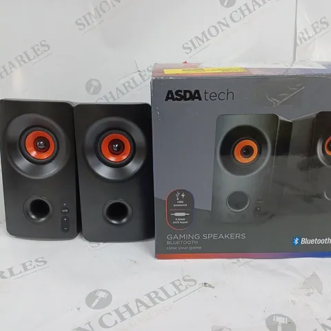 BOXED BLUETOOTH GAMING SPEAKERS - BLACK