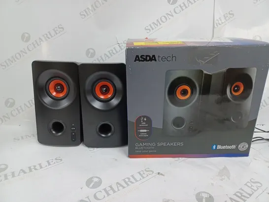 BOXED BLUETOOTH GAMING SPEAKERS - BLACK