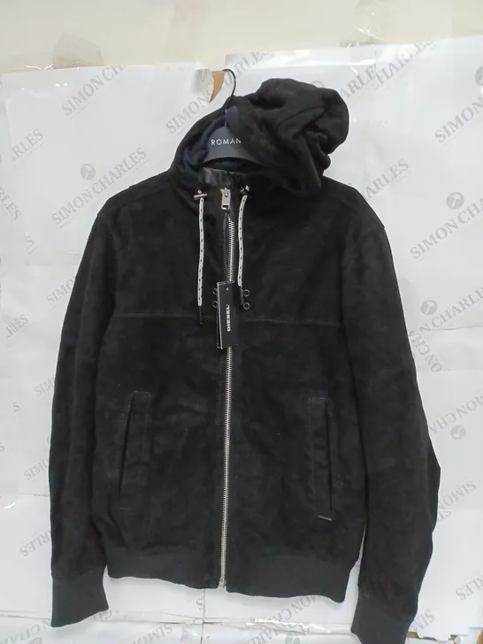 DIESEL BLACK ROONEY JACKET- LARGE