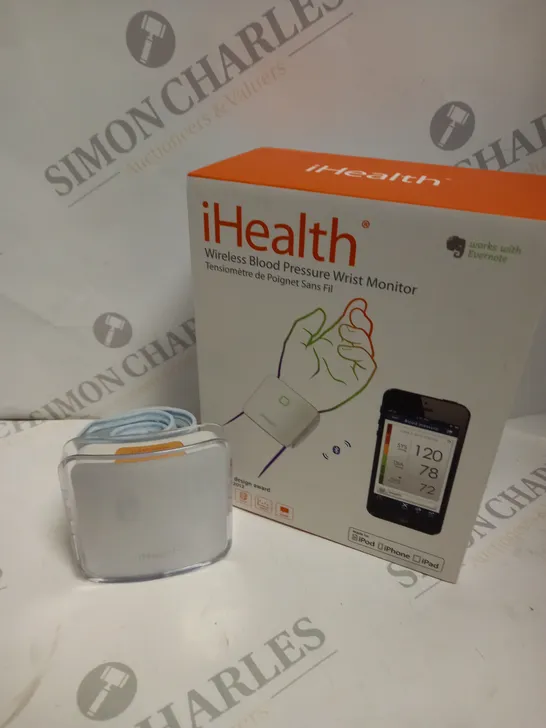 BOXED IHEALTH WIRELESS BLOOD PRESSURE WRIST MONITOR 