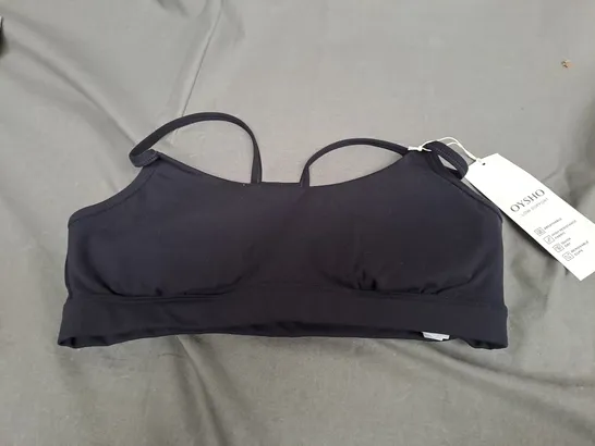 OYSHO MEDIUM SPORTS BRA BLACK 