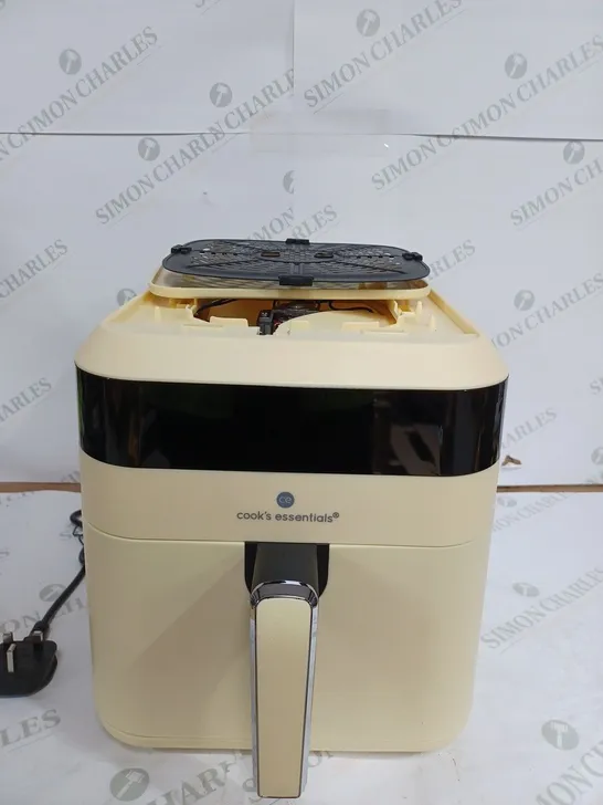 COOKS ESSENTIALS AIR FRYER IN YELLOW