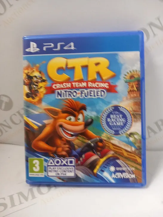 PLAYSTATION 4 CRASH TEAM RACING NITRO FUELED 